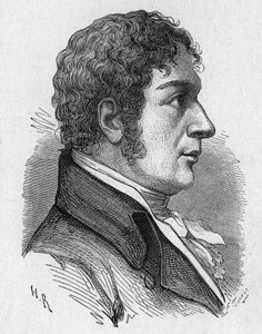 फ्रेंकोइस (फ्रांसेस्को) ज़ांबेकरी (1756-1812), फ्रेंच एरोनॉट का पोर्ट्रेट - "" एल्बम ऑफ साइंस में; प्रसिद्ध विद्वान; महान खोजें ”” ”1896। द्वारा फ्रेंच स्कूल