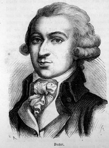 फ्रेंकोइस बुज़ोट का पोर्ट्रेट (1760 - 1794), राजनीतिज्ञ - हेनरी मार्टिन द्वारा "" ल'हिस्टोइरे डी फ्रांस "" में द्वारा फ्रेंच स्कूल