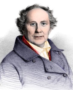 फ्रेडरिक विल्हेम अगस्त आर्गलैंडर (1799-1875), जर्मन खगोलविद का चित्र द्वारा फ्रेंच स्कूल