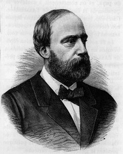 हेनरी चार्ल्स फर्डिनेंड मैरी डियूडोन डी'आर्टोइस (1820-1883), ड्यूक ऑफ बोर्डो, काउंट ऑफ चंबर्ड का पोर्ट्रेट, जिसे हेनरी वी के नाम से जाना जाता है, जो फ्रांस के सिंहासन का नाटक करता है। हेनरी मार्टिन द्वारा "" L'Histoire de France populaire द्वारा फ्रेंच स्कूल