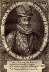 हेनरी IV का पोर्ट्रेट (1553-1610) फ्रांस के राजा - हेनरी IV का पोर्ट्रेट (1553-1610) फ्रांस का राजा - 17 वीं शताब्दी का उत्कीर्णन द्वारा फ्रेंच स्कूल
