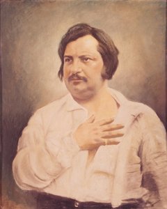 डागरेरेोटाइप के बाद ऑनर डी बाल्ज़ैक (1799-1850) का पोर्ट्रेट