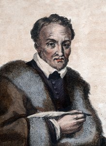 जैक्स अमायट का पोर्ट्रेट (1513-1593), फ्रांसीसी बिशप, लेखक और अनुवादक। द्वारा फ्रेंच स्कूल