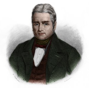 जैक्स लाफिट का पोर्ट्रेट (1767-1844), फ्रांसीसी राजनीतिज्ञ और बैंकर। लुई डी कॉर्मेनिन टिमोन द्वारा "" बुक ऑफ स्पीकर्स "में। 1842. निजी संग्रह। द्वारा फ्रेंच स्कूल
