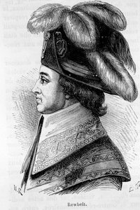 जीन फ्रांकोइस रेबेल (या रूबेल), फ्रांसीसी राजनेता (1747 - 1807) का पोर्ट्रेट - हेनरी मार्टिन द्वारा "" ल'हिस्टोइरे डी फ्रांस "" में द्वारा फ्रेंच स्कूल