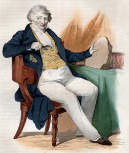 जीन लियोपोल्ड निकोलस फ्रेडरिक क्यूवियर का पोर्ट्रेट जॉर्जेस कुवियर (1769-1832), फ्रांसीसी प्रकृतिवादी और प्राणी विज्ञानी के रूप में जाना जाता है। द्वारा फ्रेंच स्कूल