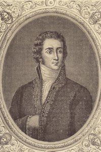जोसेफ फौचे का पोर्ट्रेट, ओट्रेन्टो का ड्यूक (1763-1829) (उत्कीर्णन) द्वारा फ्रेंच स्कूल