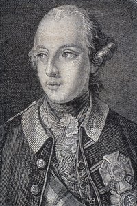 जोसेफ II का पोर्ट्रेट (1741-90) जर्मनी का राजा 1764 से और पवित्र रोमन सम्राट 1765 से द्वारा फ्रेंच स्कूल