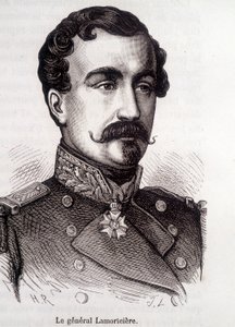 लैमोरिसिएर का पोर्ट्रेट, फ्रांसीसी जनरल और राजनेता (1806 - 1865) द्वारा फ्रेंच स्कूल