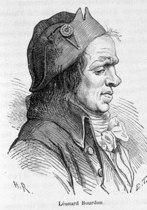 लियोनार्ड बॉर्डन (1754-1807) का पोर्ट्रेट, फ्रांसीसी राजनीतिज्ञ - हेनरी मार्टिन द्वारा "" ल'हिस्टोइरे डी फ्रांस "" में द्वारा फ्रेंच स्कूल