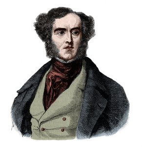 लॉर्ड जॉर्ज कैवेंडिश बेंटिंक (1802-1848), अंग्रेजी राजनेता और खिलाड़ी। द्वारा फ्रेंच स्कूल