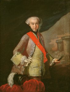 लुईस एंटोनी हेनरी ऑफ बॉर्बन कोनडे (1772-1804) ड्यूक ऑफ एनगिएन का चित्रण