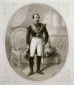नेपोलियन III का पोर्ट्रेट (1808 - 1873) द्वारा फ्रेंच स्कूल