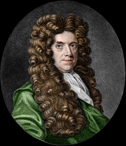 पोर्टेम ऑफ नेरेमिया ग्रे (1641-1721) अंग्रेजी वनस्पतिशास्त्री। द्वारा फ्रेंच स्कूल
