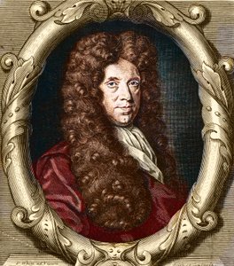 पोर्टेम ऑफ नेरेमिया ग्रे (1641-1721) अंग्रेजी वनस्पतिशास्त्री। द्वारा फ्रेंच स्कूल