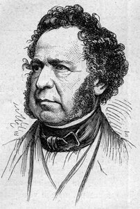 नोएल्स के पॉल ड्यूक का पोर्ट्रेट (1802-1885), फ्रांसीसी इतिहासकार और शिक्षाविद। 14 मार्च 1874 के "" ले मोंडे इलस्ट्र्रे "" एन ° 883 में उत्कीर्णन। द्वारा फ्रेंच स्कूल