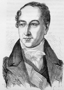 पाइरोननेट (या पाइरोनेट) का पोर्ट्रेट, फ्रांसीसी राजनीतिज्ञ (1778 - 1854) - हेनरी मार्टिन द्वारा "" L'Histoire de France" में द्वारा फ्रेंच स्कूल