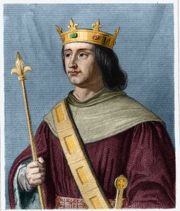 फिलिप VI डी वालोइस (1294 - 1350), फ्रांस के राजा का पोर्ट्रेट - लवली द्वारा "" हिस्टोइरे डेस फ़्रैंकैस "" में, उत्कीर्णन, एन डी। द्वारा फ्रेंच स्कूल