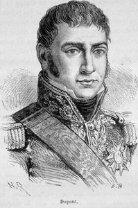 पियरे एंटोनी डुपोंट डी ल'एटंग (1765 - 1838) का पोर्ट्रेट, फ्रांसीसी जनरल - हेनरी मार्टिन द्वारा "" ल'हिस्टोइरे डी फ्रांस "" में द्वारा फ्रेंच स्कूल