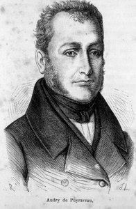पियरे फ्रांसैस ऑड्री डे पुयरेव्यू (1783-1852) का पोर्ट्रेट, फ्रांसीसी प्रतिनियुक्त। द्वारा फ्रेंच स्कूल