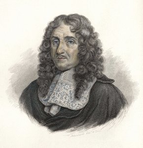 पियरे पॉल डी रिक्वेट (1604-1680) का पोर्ट्रेट, फ्रांसीसी इंजीनियर। "" उपयोगी पुरुषों के चित्र "" में द्वारा फ्रेंच स्कूल