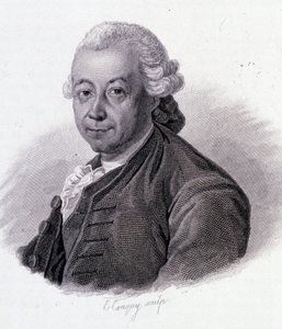 पियरे पेपर का पोर्ट्रेट (1719-1786), फ्रांसीसी खोजकर्ता - "" उपयोगी पुरुषों के चित्र "" में द्वारा फ्रेंच स्कूल