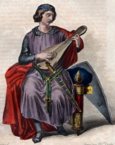 जन्म से थोबाल्ड I (1201-1253), शैंपेन की गणना (थोबाल्ड IV के रूप में) और 1234 से नवरे का राजा। द्वारा फ्रेंच स्कूल