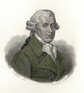 विलियम हॉस का पोर्ट्रेट (1736-1808), अंग्रेजी डॉक्टर। "" उपयोगी पुरुषों के चित्र "" में द्वारा फ्रेंच स्कूल