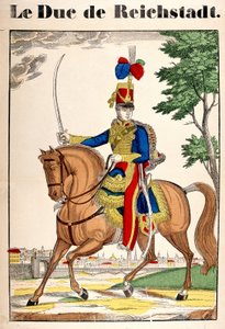 रीचस्टेड के ड्यूक का पोर्ट्रेट, नेपोलियन द्वितीय, सम्राट नेपोलियन I (1769-1821) का पुत्र। एपिनल की तस्वीर द्वारा फ्रेंच स्कूल