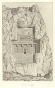 Royal Tomb, Naksh-i-Rustem  द्वारा फ्रेंच स्कूल