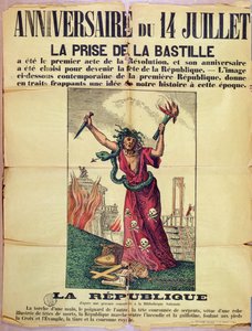 रॉयलिस्ट और कैथोलिक पोस्टर 1880 के क्वेटोरज़े जुलेट के उत्सव को अस्वीकार करते हैं