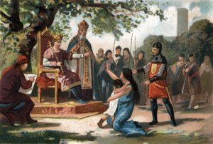 सेंट लुइस (लुई IX .) द्वारा फ्रेंच स्कूल