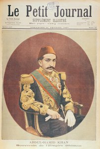 सुल्तान अब्द अल-हामिद खान II (1842-1918) ले पेटिट जर्नल से ओटोमन साम्राज्य का प्रभुत्व, 21 वाँ 1897