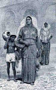 क्लाउड-जोसेफ-डिज़ायर चारने, पब द्वारा नई दुनिया के प्राचीन शहरों से तेहुंतेपेक महिलाएं 1887 द्वारा फ्रेंच स्कूल