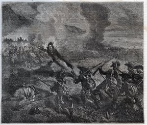 लोनो की लड़ाई 23-24 नवंबर 1795 को प्रथम गठबंधन के युद्ध के दौरान हुई - मौरिस ला चारेस्ट द्वारा न्यू नेशनल इनसाइक्लोपीडिया - 1870 - द्वारा फ्रेंच स्कूल