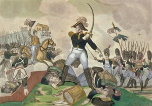 वाटरलू की लड़ाई, 18 जून 1815 द्वारा फ्रेंच स्कूल