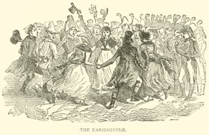 Carmagnole (उत्कीर्णन) द्वारा फ्रेंच स्कूल