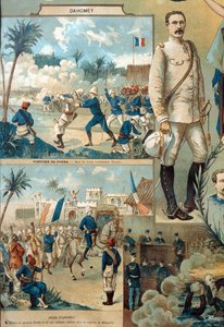 1892 का दाहोम अभियान द्वारा फ्रेंच स्कूल