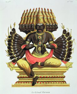 विशालकाय रावण द्वारा फ्रेंच स्कूल