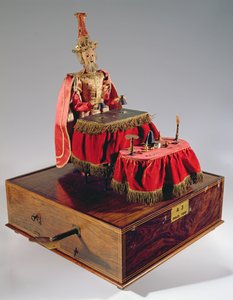 द मैजिशियन या इल्यूजनवादी ऑटोमेटन, 1890 द्वारा फ्रेंच स्कूल