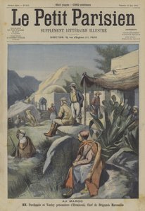 Perdicaris हादसा, मोरक्को (रंग लिथो) द्वारा फ्रेंच स्कूल