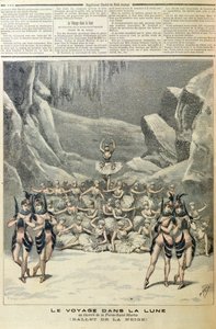 द स्नो बैले, द वॉयज इन द मून फ्रॉम द जैक्स ऑफेंबाक (1819-90) द लिटिल जर्नल से, 16 अप्रैल, 201692 द्वारा फ्रेंच स्कूल