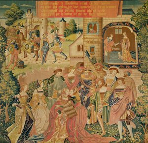 15 वीं -16 वीं सदी, पर्सियस की कहानी द्वारा फ्रेंच स्कूल