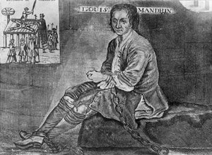 पहिया पर अत्याचार और लुई मैंड्रिन का निष्पादन (1724-55) द्वारा फ्रेंच स्कूल