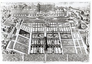 विला डेस्टे पैलेस और गार्डन, टिवोली, इटली, c.1600 द्वारा फ्रेंच स्कूल