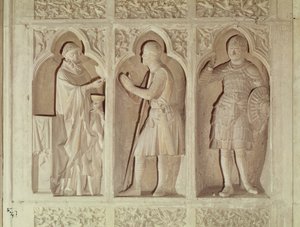 एक शूरवीर का संवाद, 1245-57 के पश्चिमी छोर से विस्तार द्वारा फ्रेंच स्कूल