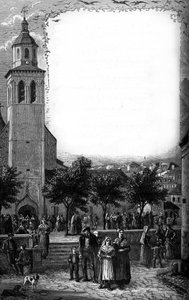 लूर्डेस में बर्नाडेट सोबिरस (1844-1879) का परिवार, हौट्स पाइरेनीस (65) द्वारा फ्रेंच स्कूल