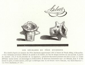 Pere Duchesne के स्टोव द्वारा फ्रेंच स्कूल