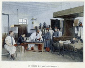 डॉक्टर मेजर की यात्रा - "" एल्बम मिलिटेयर" में - पैदल सेना: आंतरिक सेवा द्वारा फ्रेंच स्कूल