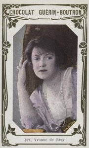 Yvonne de Bray (रंगीन फोटो) द्वारा फ्रेंच स्कूल